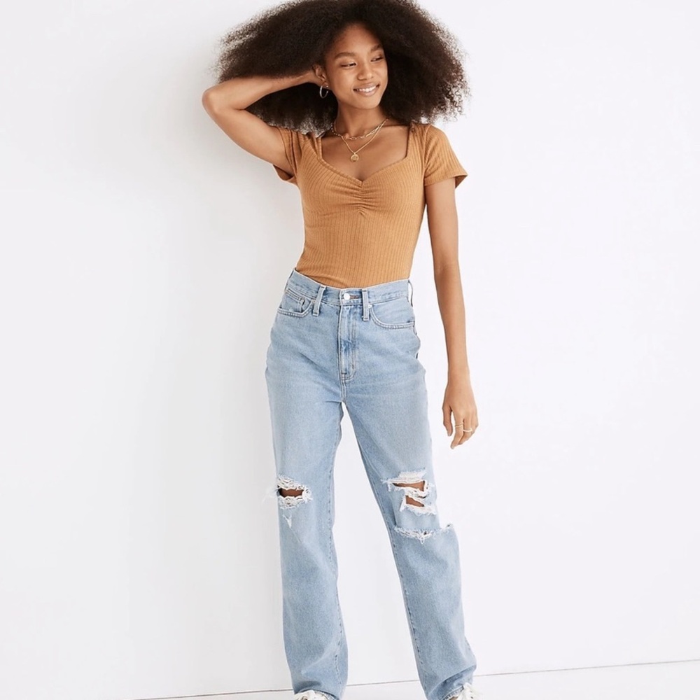 Madewell Baggy Straight Jeans 25